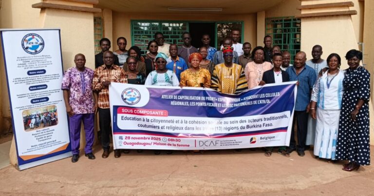 Burkina : l’Association pour la Tolérance religieuse et le dialogue intercommunautaire dresse un bilan positif de 18 mois d’éducation à la citoyenneté et à la cohésion sociale
