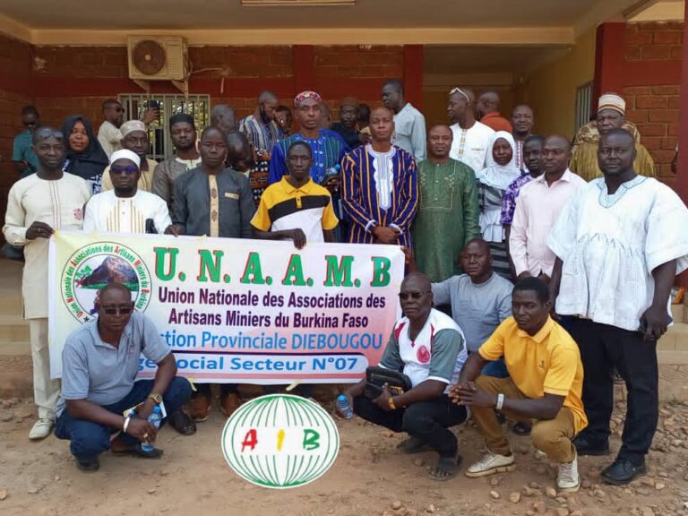 Bougouriba: Raphaël Tapsoba prend les commandes de la section provinciale des artisans miniers