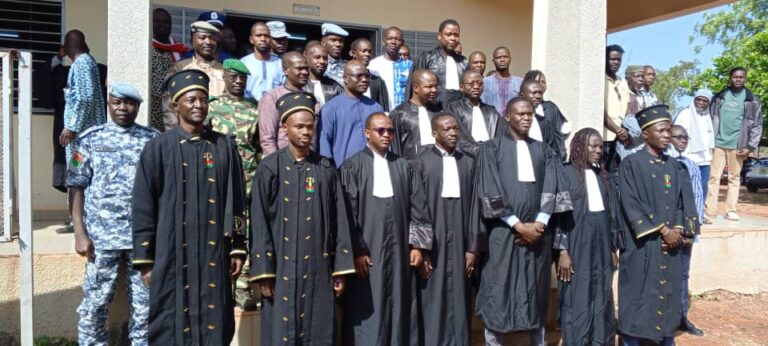 Kénédougou/Justice : De nouveaux magistrats et greffiers prennent fonction au TGI de Orodara
