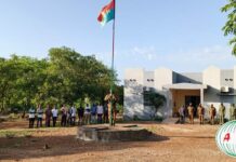 Bougouriba/Iolonioro : La montée des couleurs marquée par la lecture du message du Président de la Confédération de l’AES