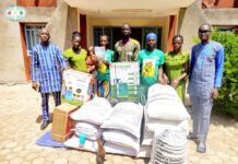 Zoundwéogo/Agriculture : Des semences et du matériel agricole remis aux VDP agricoles de Gogo