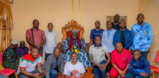 Houet : Le Comité d’organisation de la 33ᵉ édition de la Super Coupe AJSB sollicite les bénédictions du Chef de Canton de Bobo