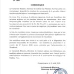 Académie Technologique du Faso : Liste des 250 admis et des 28 placés sur la liste d’attente