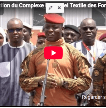 Inauguration du Complexe industriel Textile des Forces armées du Burkina (Version Dioula)