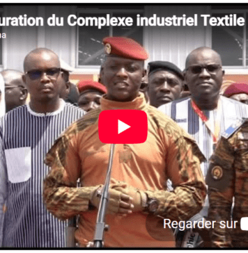 Inauguration du Complexe industriel Textile des Forces armées du Burkina (TEXFORCES-BF)